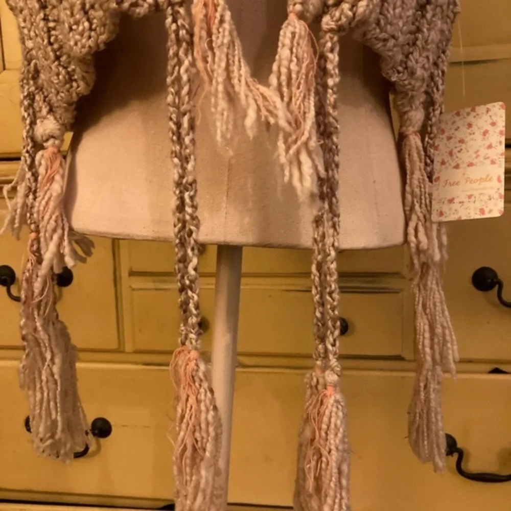 NWT Free people boho sweater vest size XS